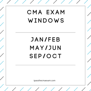 cma exam windows